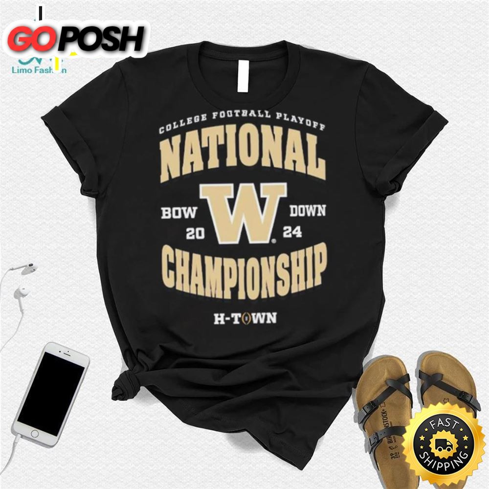 Washington Huskies 2025 National Championship Participant Shirt