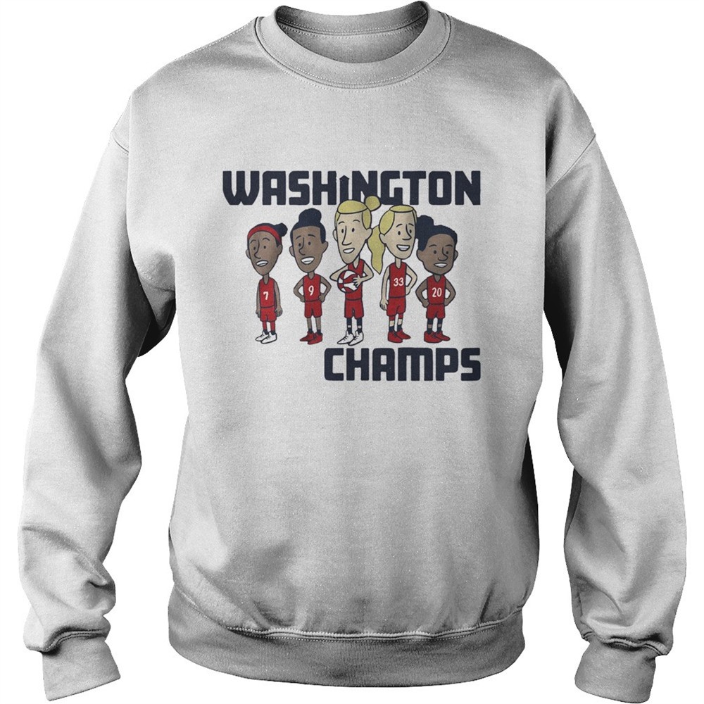 Washington Mystics 2019 Champions shirt