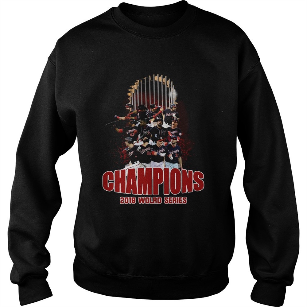 Washington Nationals Baseball 2019 World Series Champions shirt