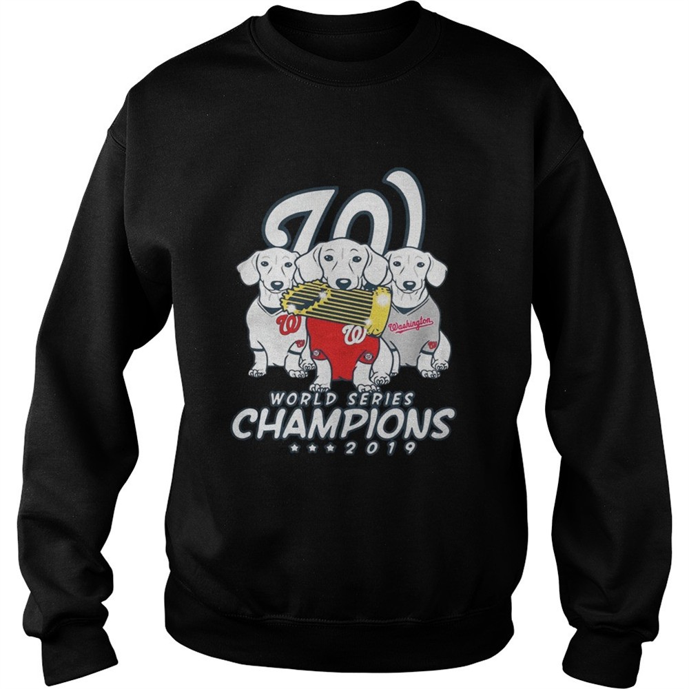 Washington Nationals World Series Champions 2019 Dachshund shirt