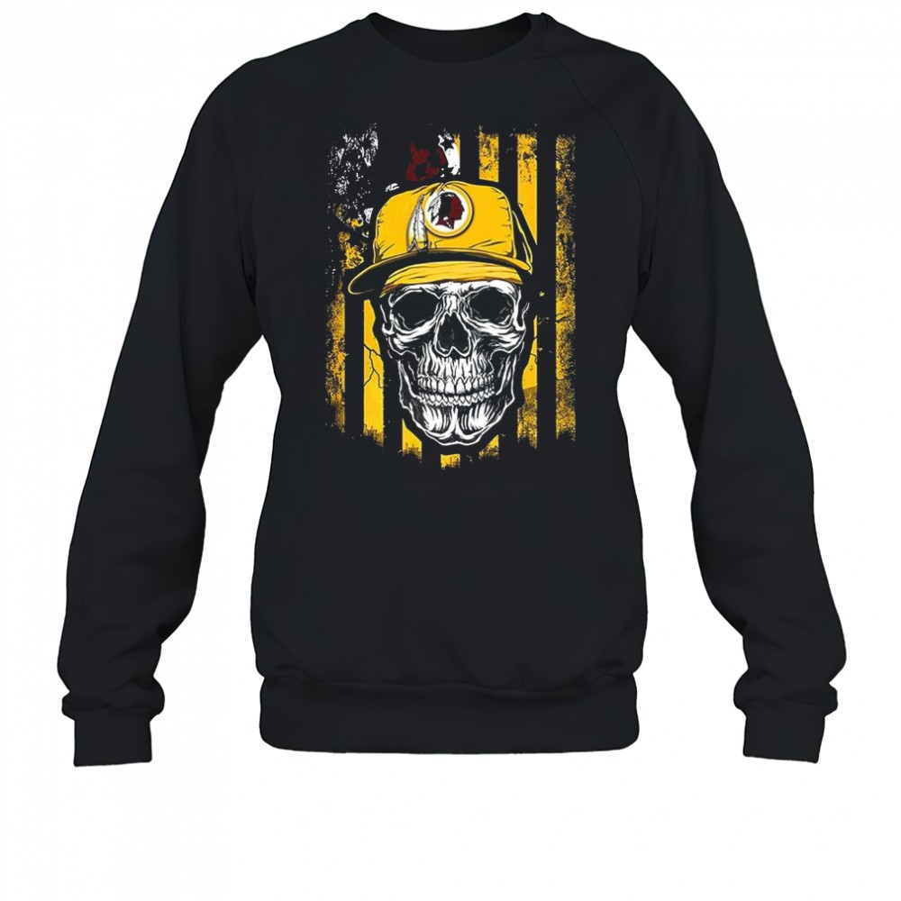 washington-redskins-nfl-skull-american-flag-football-lover-shirt-in2fnkli Washington Redskins NFL skull American flag football lover shirt