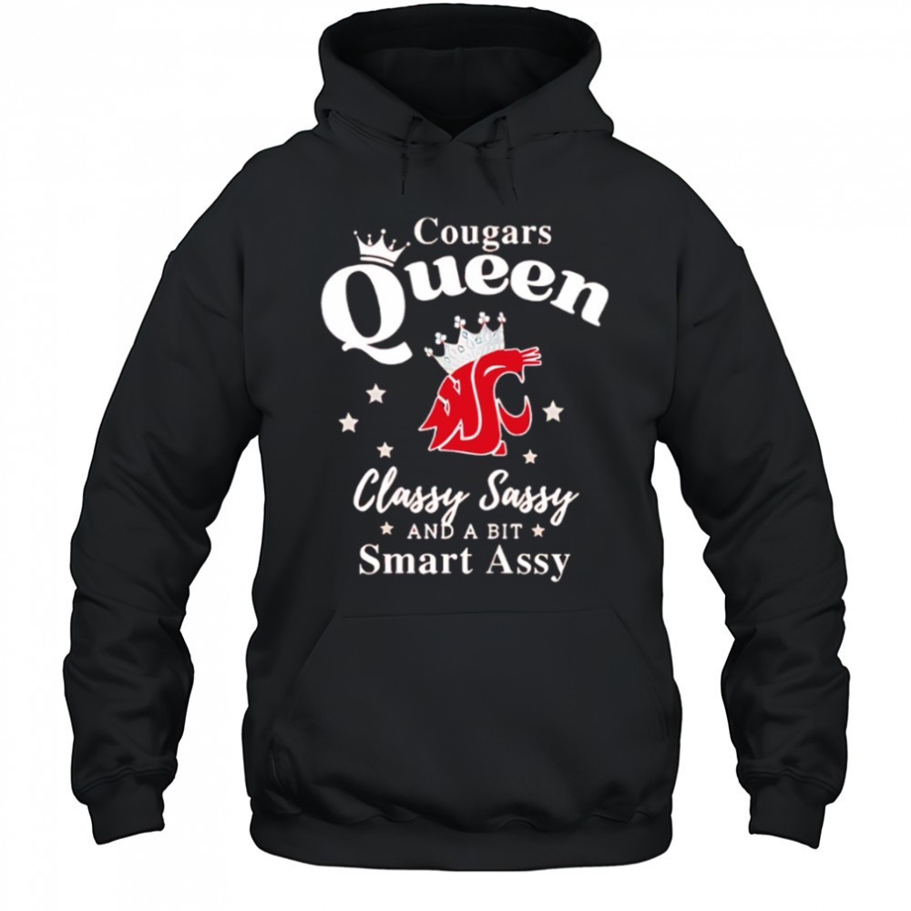 Washington State Cougars Queen classy sassy and a bit smart assy shirt