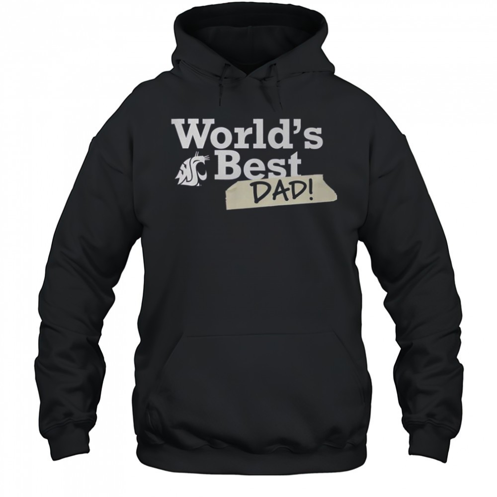 Washington State Cougars Worlds Best Dad T-Shirt