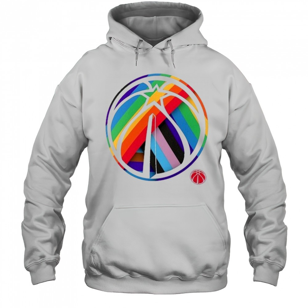 Washington Wizards Team Logo Pride T-Shirt
