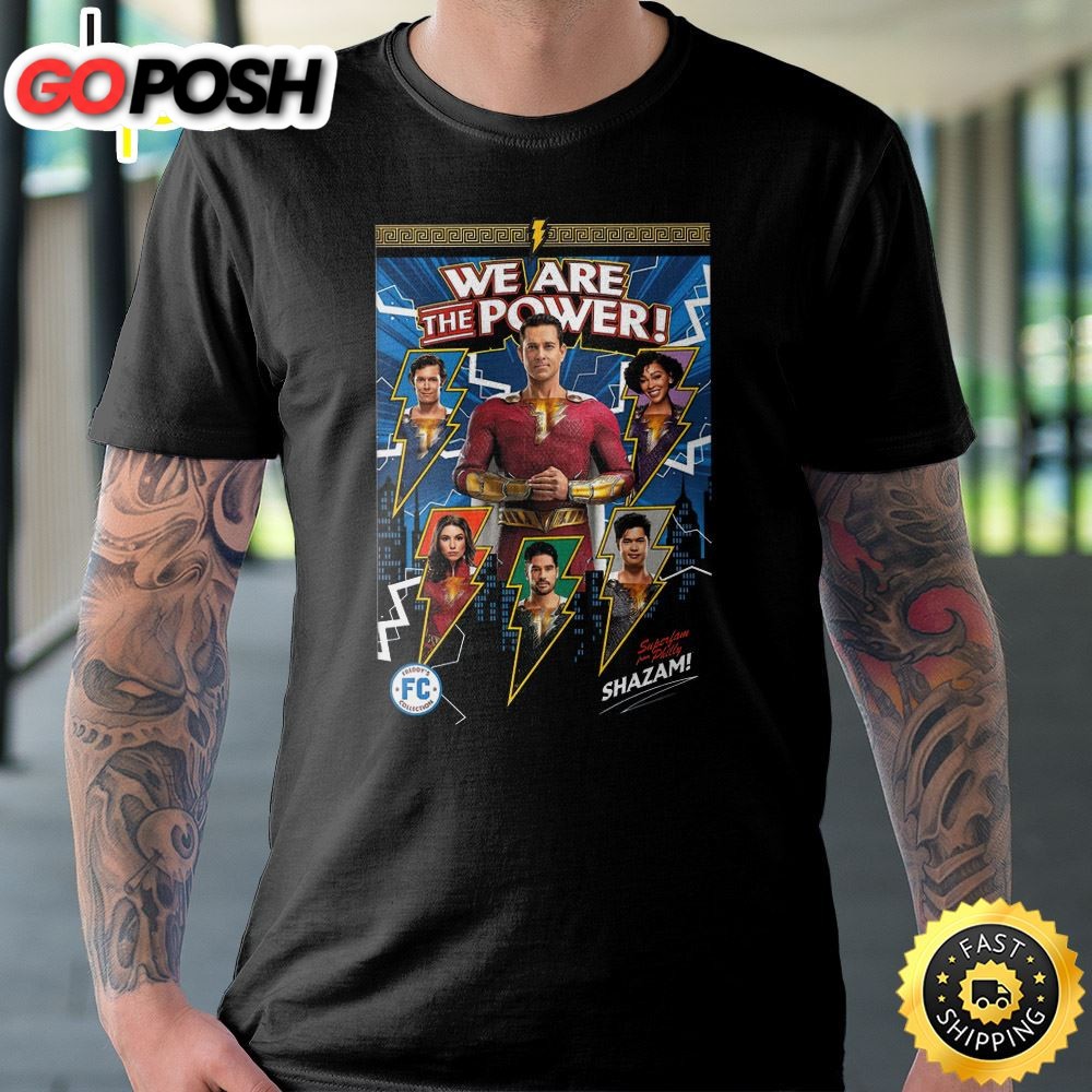 we-are-the-power-shazam-poster-t-shirt-4ggll6bv We Are The Power Shazam Poster T-Shirt