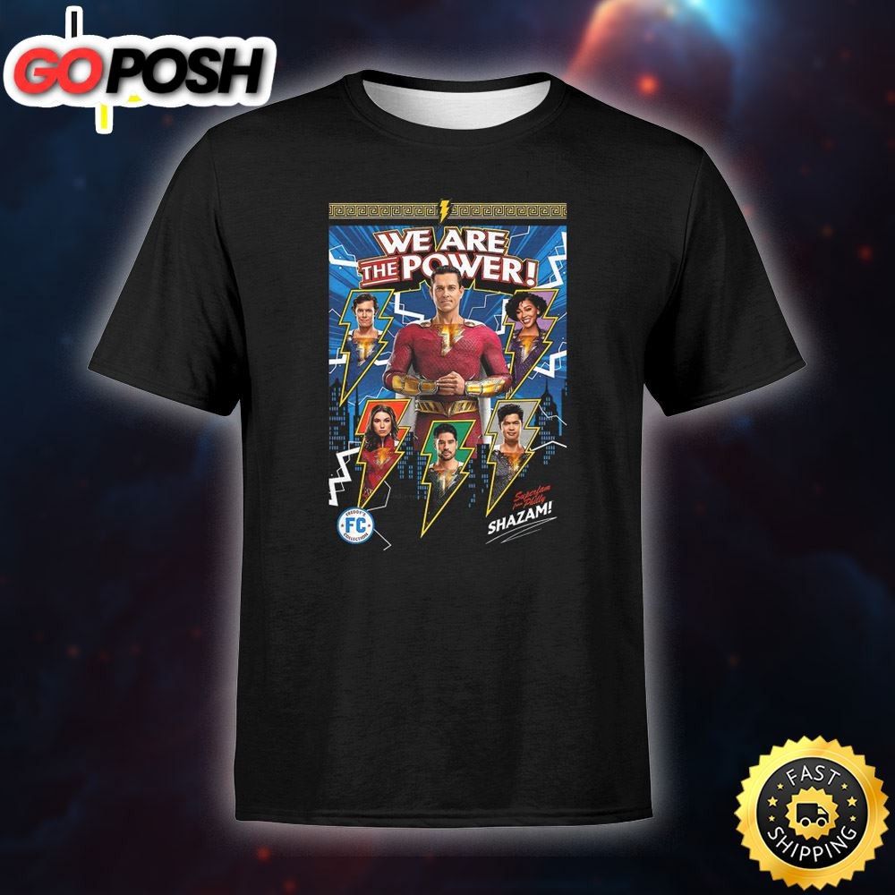 We Are The Power Shazam Poster T-Shirt