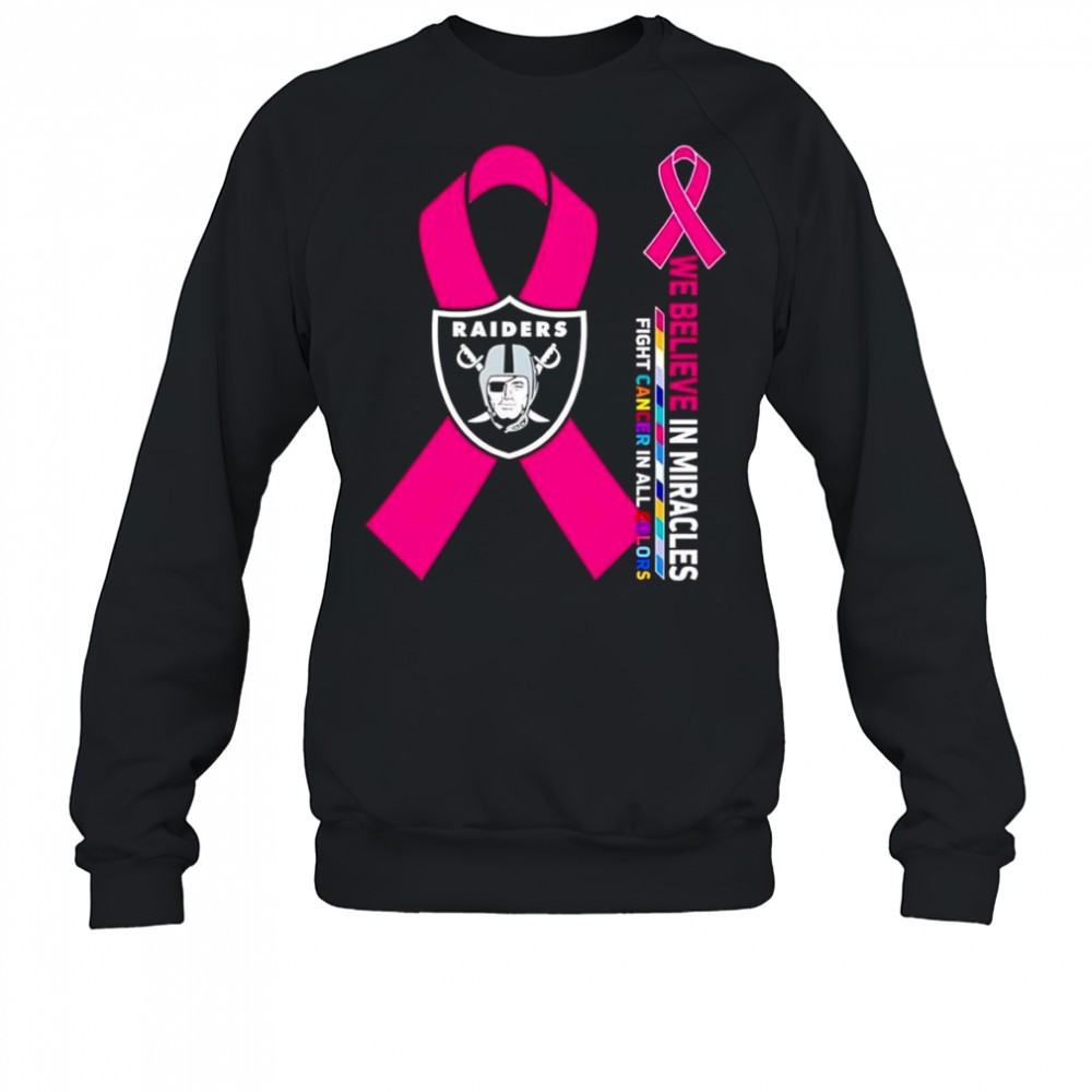 we-believe-in-miracles-fight-cancer-in-all-colors-las-vegas-raiders-shirt-n1xc1gau We believe in miracles fight cancer in all colors Las Vegas Raiders shirt
