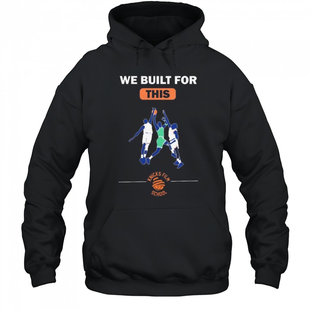 We built for this Knicks film school New York Knicks basketball t-shirt