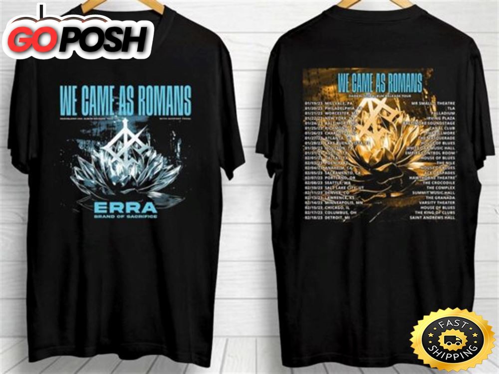 We Came As Romans Darkbloom Tour 2023 TShirt