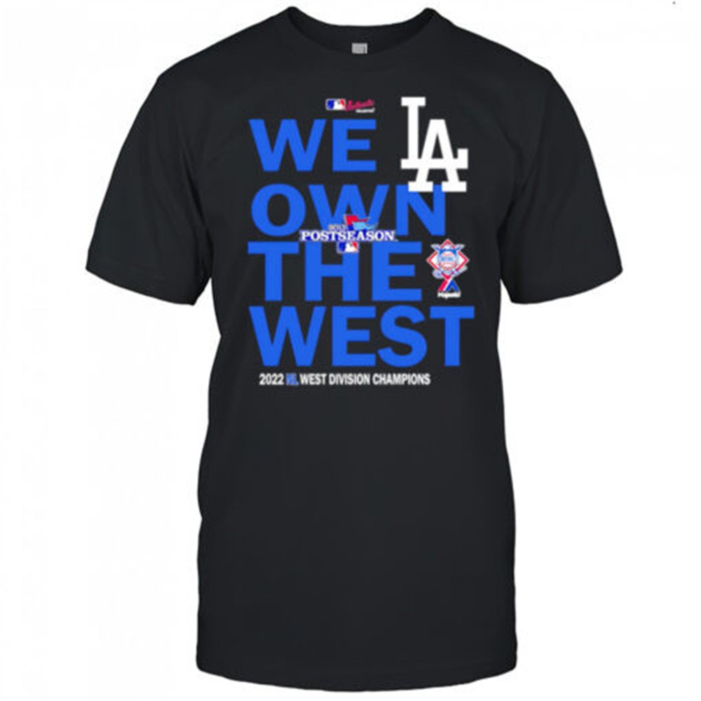 we-own-the-west-dodger-champions-west-division-shirt-17tby6cy We own the west Dodger Champions West Division shirt