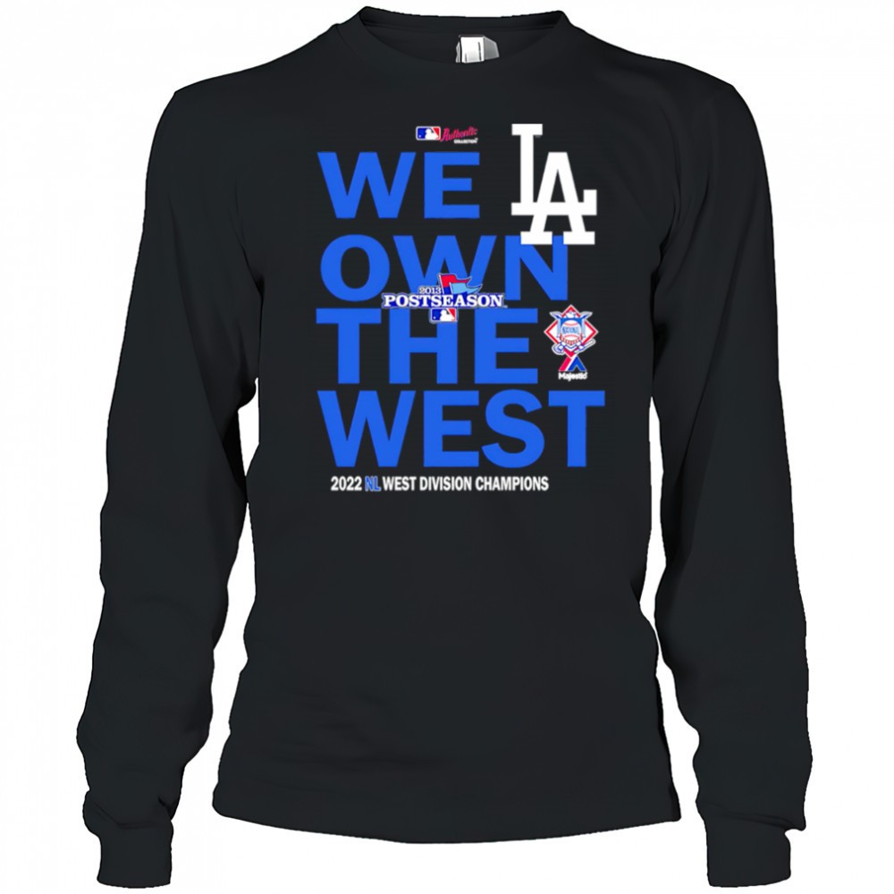 we-own-the-west-dodger-champions-west-division-shirt-17tby6cy We own the west Dodger Champions West Division shirt