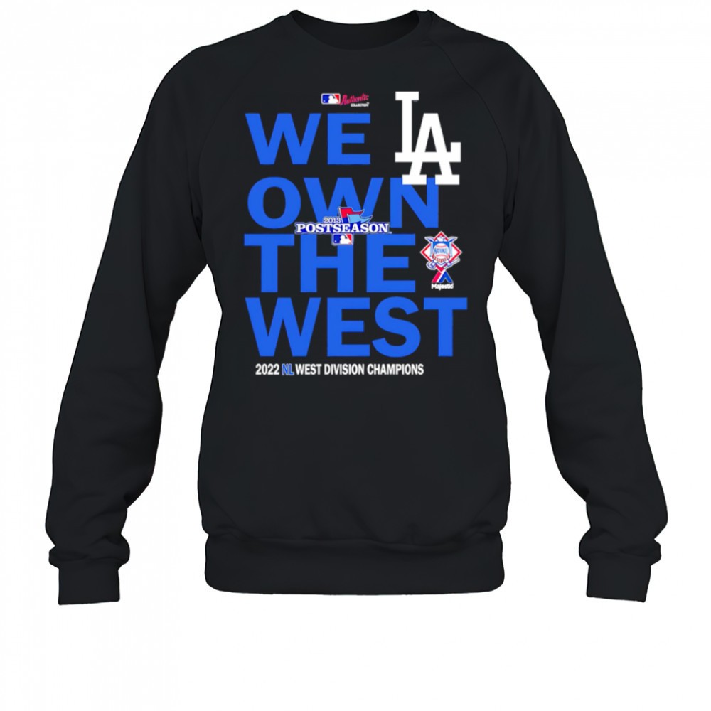 we-own-the-west-dodger-champions-west-division-shirt-17tby6cy We own the west Dodger Champions West Division shirt