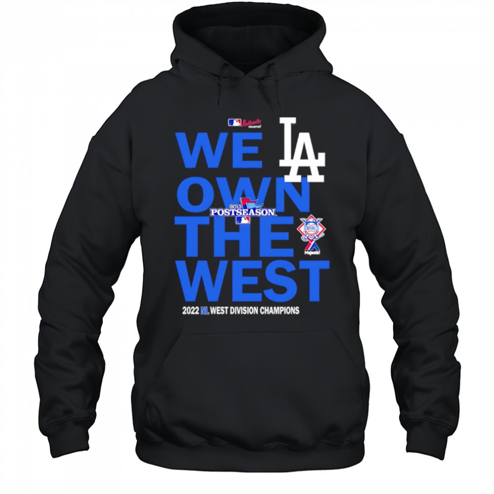 We own the west Dodger Champions West Division shirt