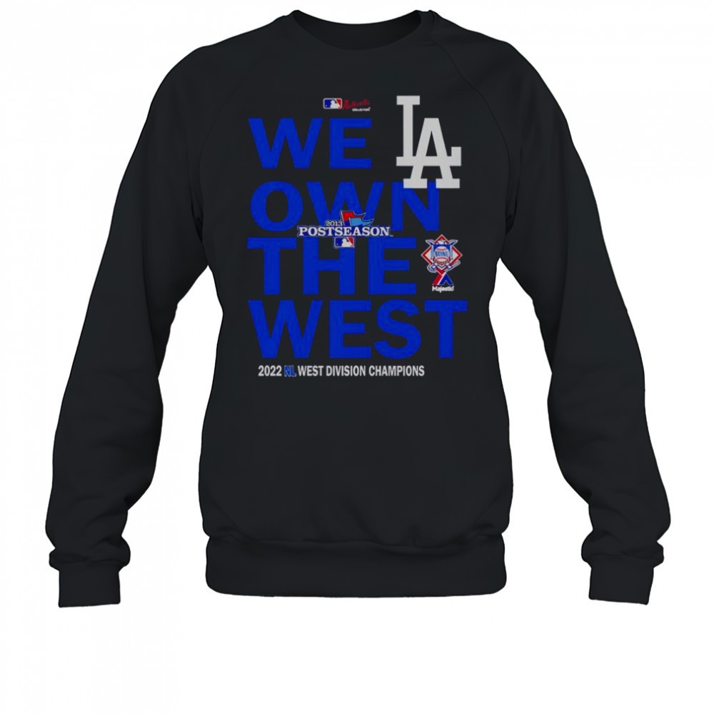 we-own-the-west-dodger-champions-west-division-t-shirt-nho147qx We Own The West Dodger Champions West Division T-Shirt