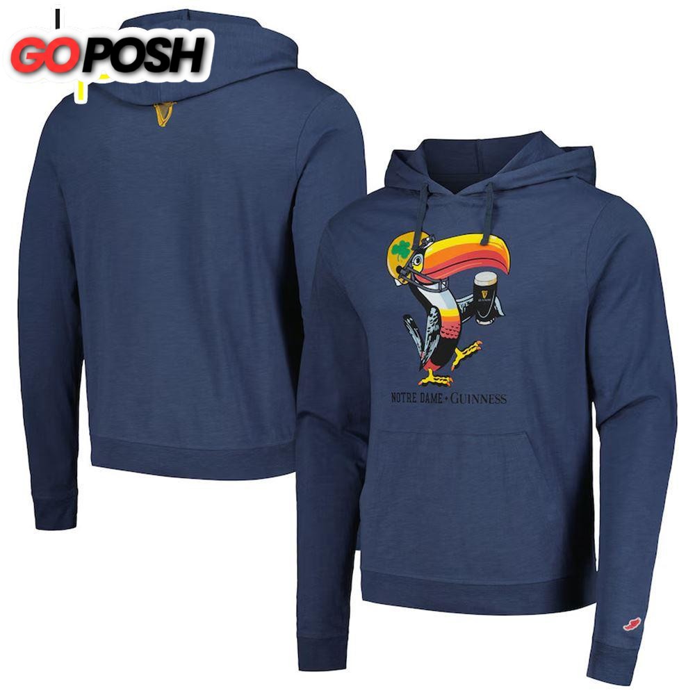 Wear Navy Notre Dame Fighting Irish X Guinness Toucan Shirt