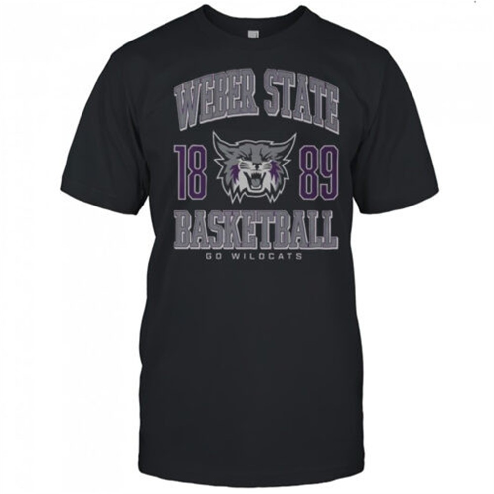Weber State Wildcats Basketball 1889 T-Shirt