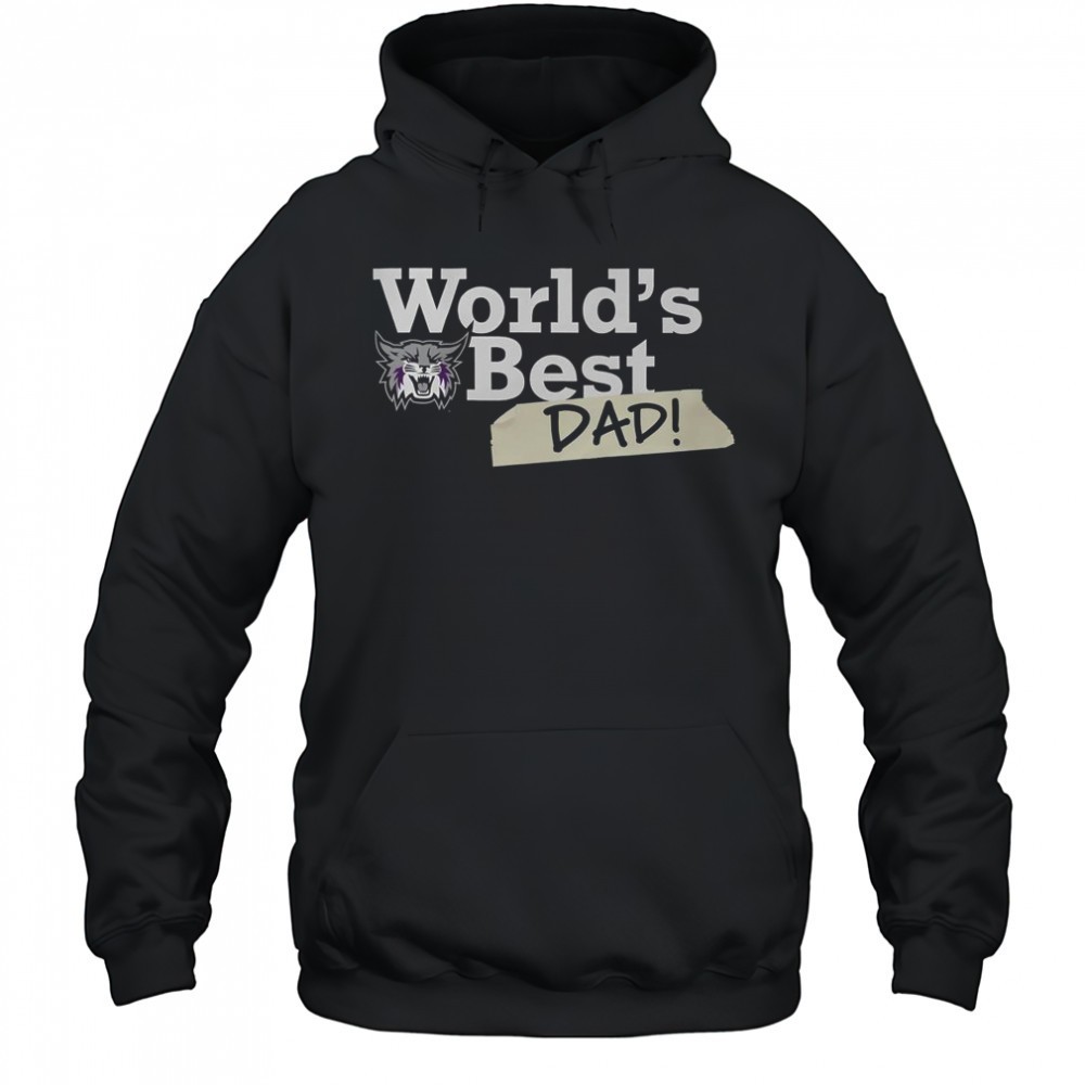 Weber State Wildcats Worlds Best Dad T-Shirt