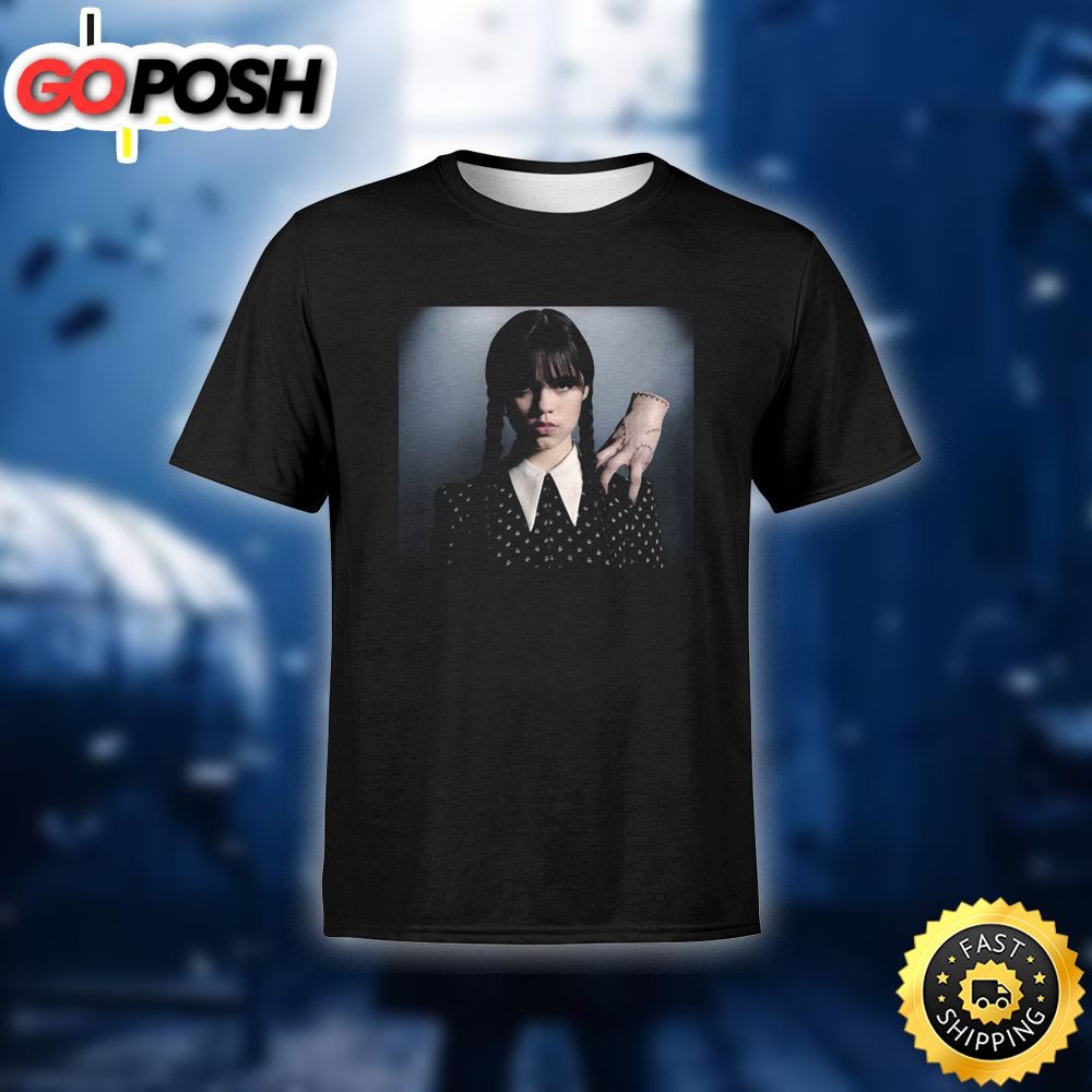 Wednesday Addams and Thing T-shirt