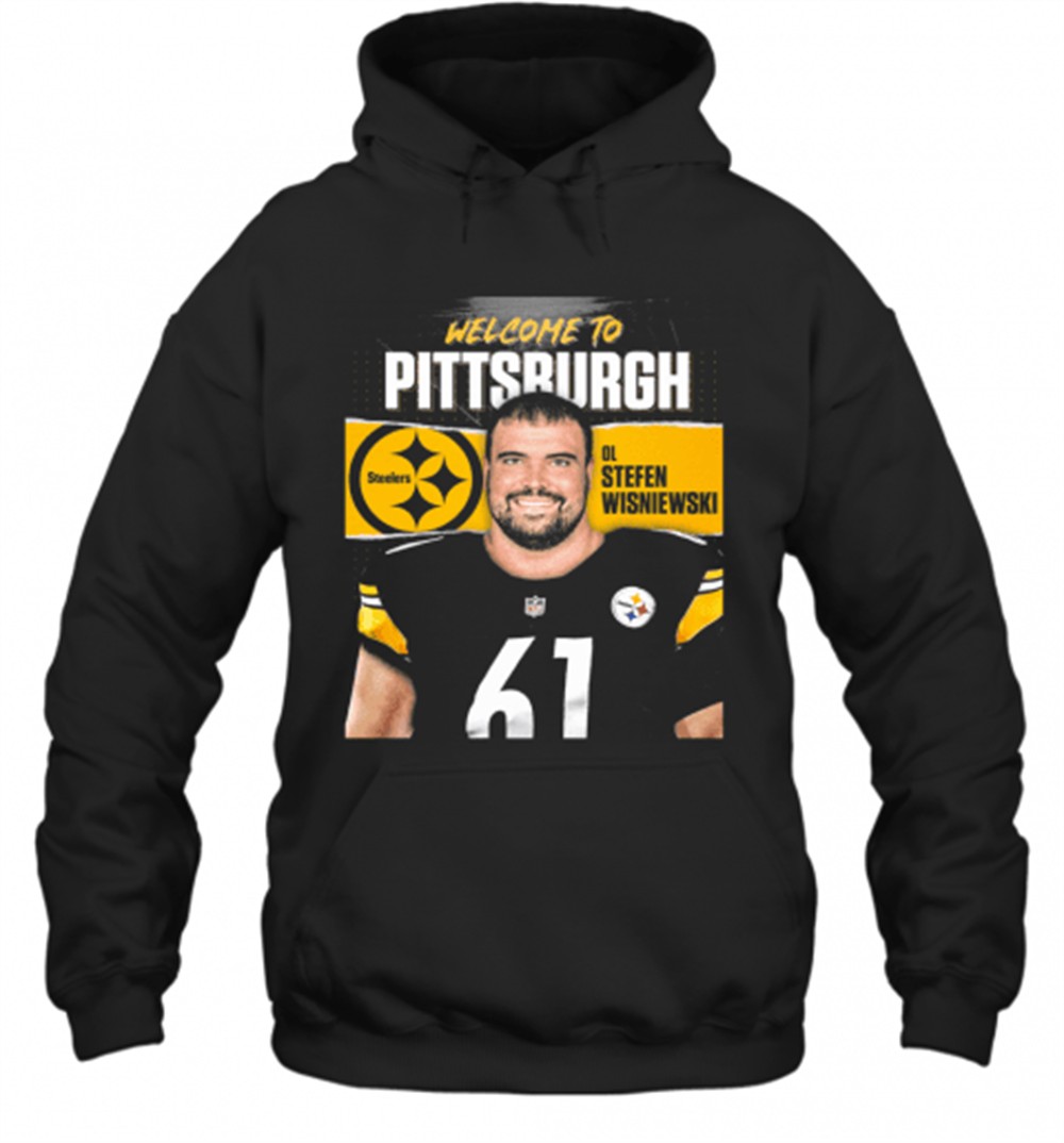 Welcome To Pittsburgh Steelers Football Team Ol Stefen Wisniewski T-Shirt