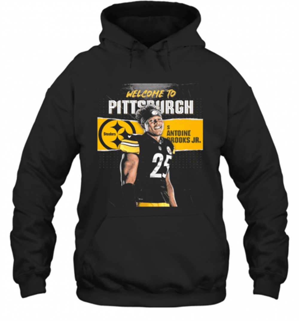 Welcome To Pittsburgh Steelers Football Team S Antoine Brooks Jr T-Shirt