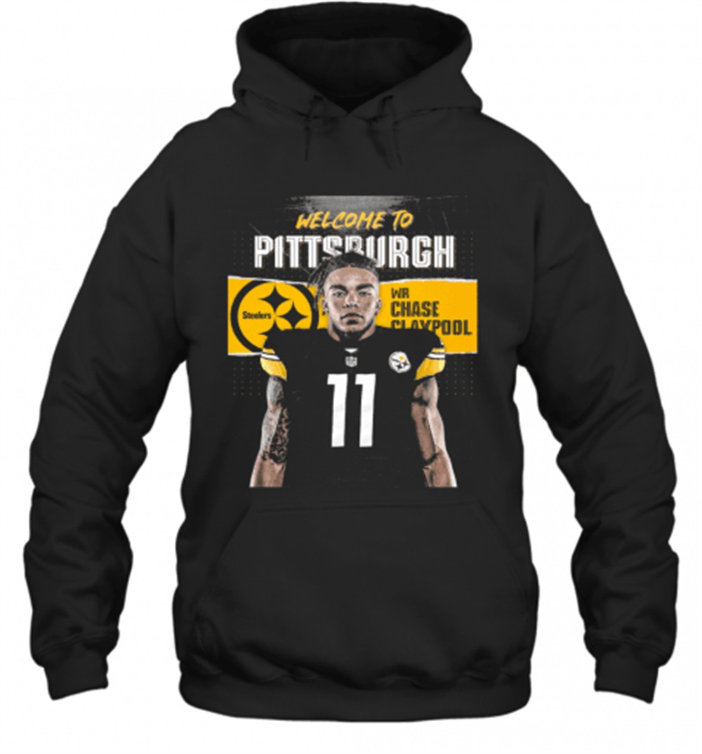 Welcome To Pittsburgh Steelers Football Team Wr Chase Claypool T-Shirt
