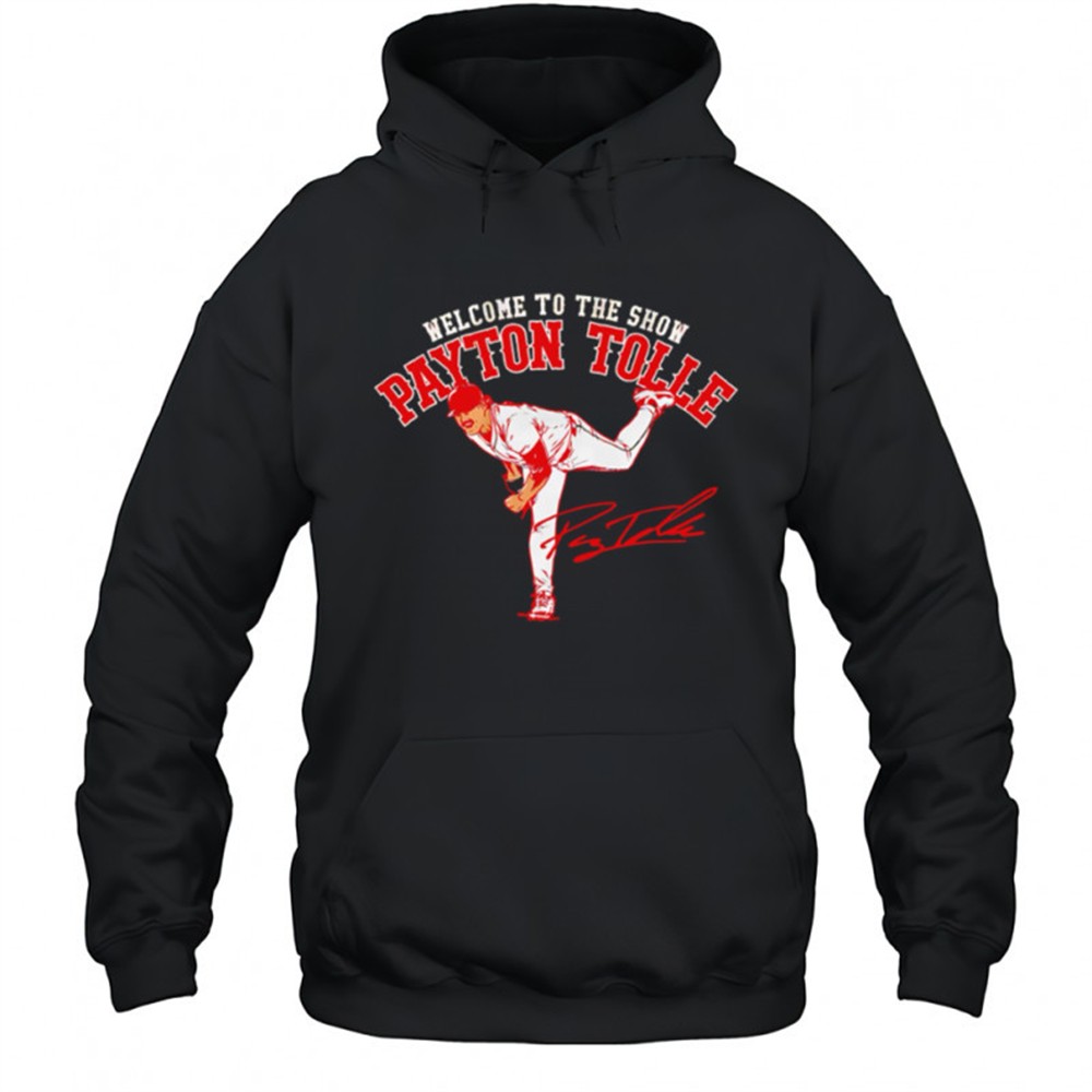 Welcome to the Show Payton Tolle baseball pitcher signature shirt