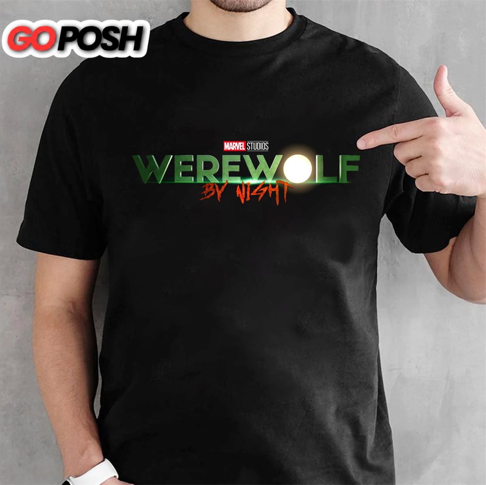 Werewolf By Night Marvel Studios Official Logo Unisex T Shirt