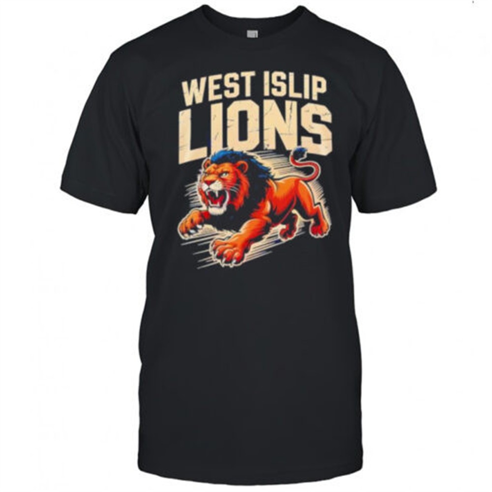 west-islip-lions-aggressive-roaring-lion-shirt-2bwwsz6q West islip lions aggressive roaring lion shirt