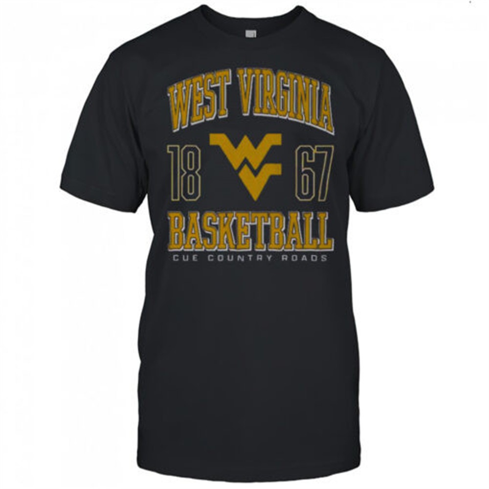 west-virginia-mountaineers-basketball-1867-t-shirt-1s1d2brx West Virginia Mountaineers Basketball 1867 T-Shirt