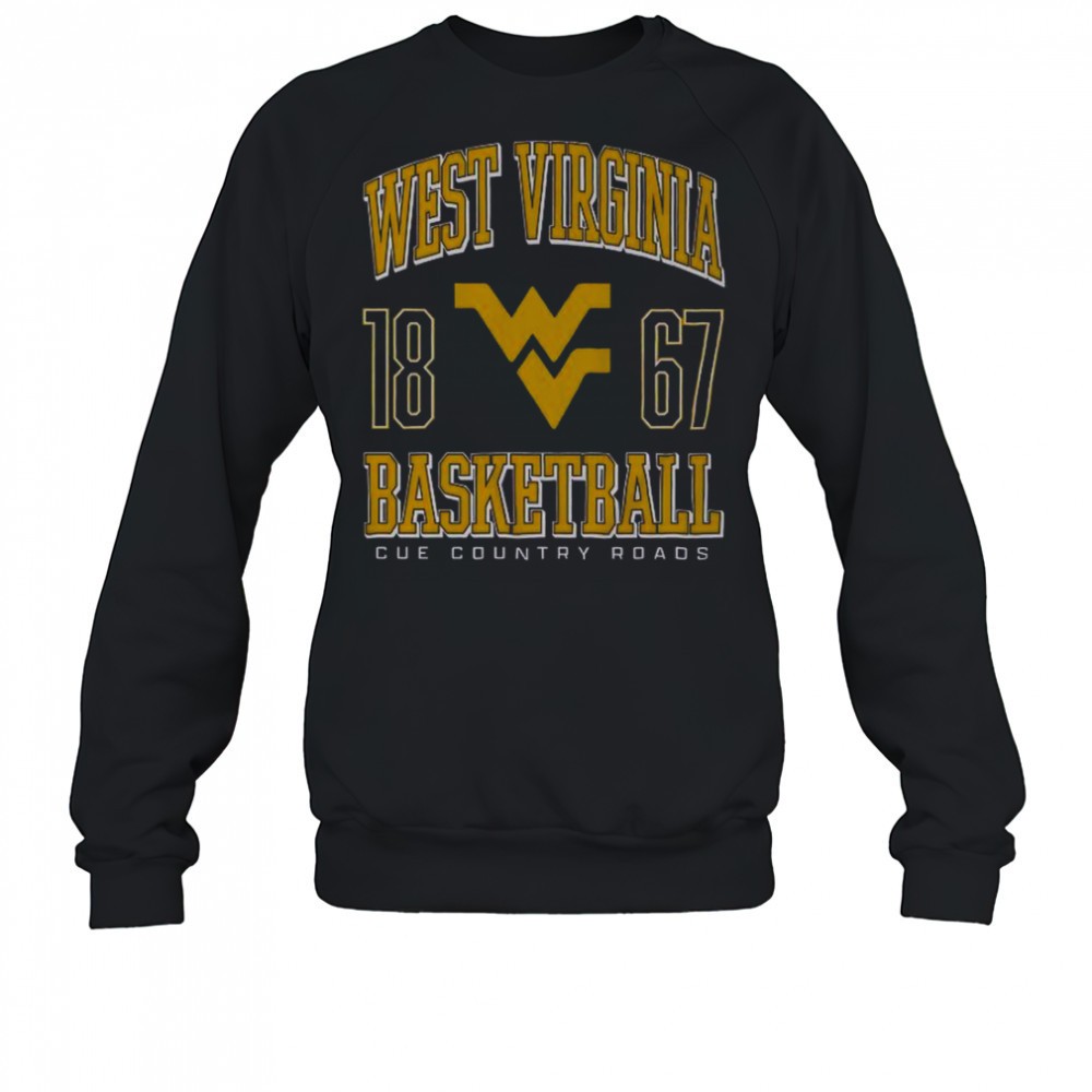 west-virginia-mountaineers-basketball-1867-t-shirt-1s1d2brx West Virginia Mountaineers Basketball 1867 T-Shirt