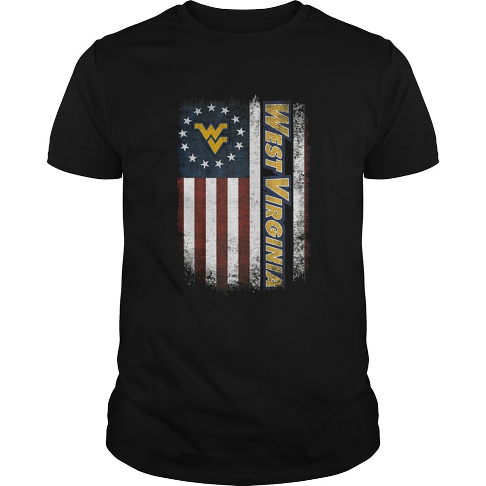 west-virginia-mountaineers-betsy-ross-flag-shirt-f61gi1z1 West Virginia Mountaineers Betsy Ross flag shirt