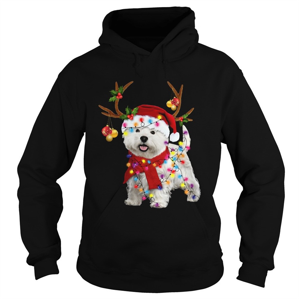 westie-dog-gorgeous-reindeer-light-christmas-shirt-uvcvyccu Westie Dog Gorgeous Reindeer Light Christmas shirt