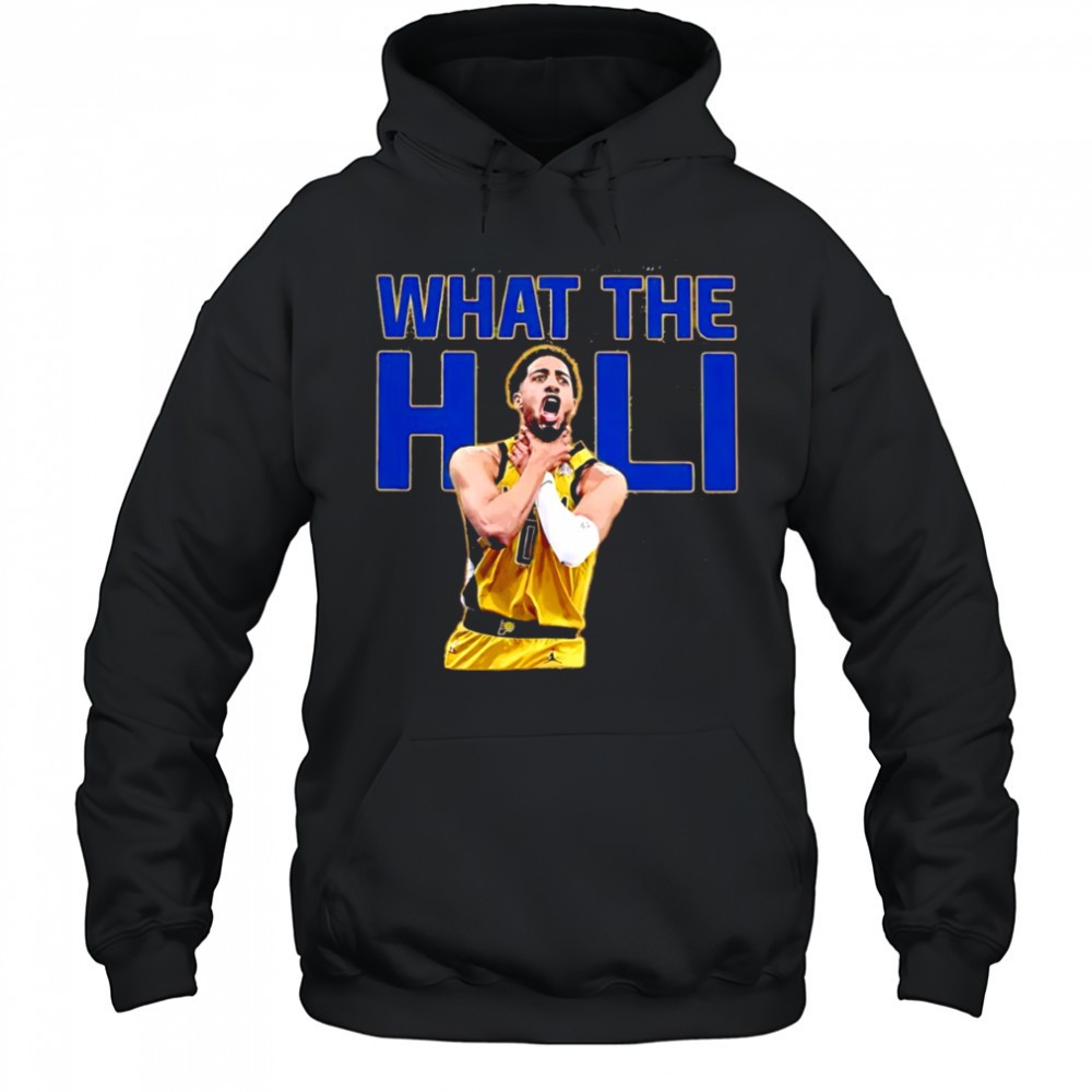 What The Hali Tyrese Haliburton choke Indiana Pacers NBA Basketball 2025 shirt