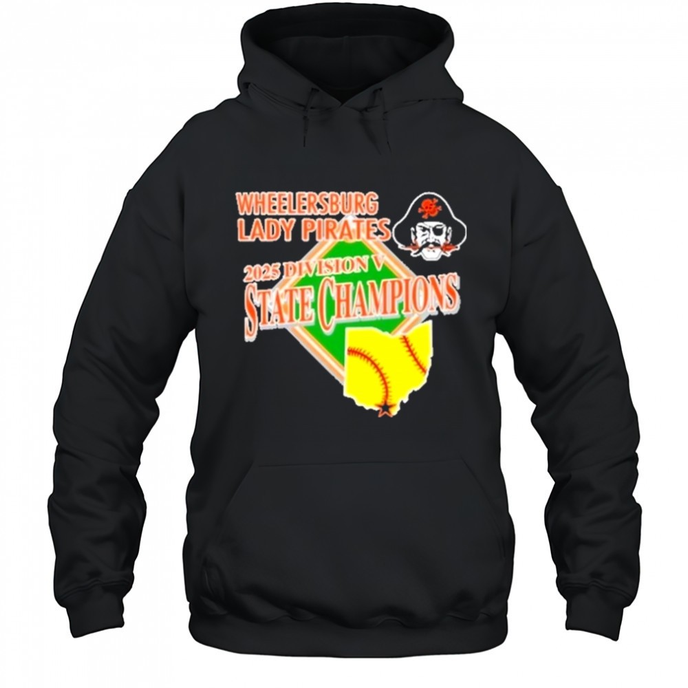 Wheelersburg Softball 2025 Division 5 State Champions Shirt