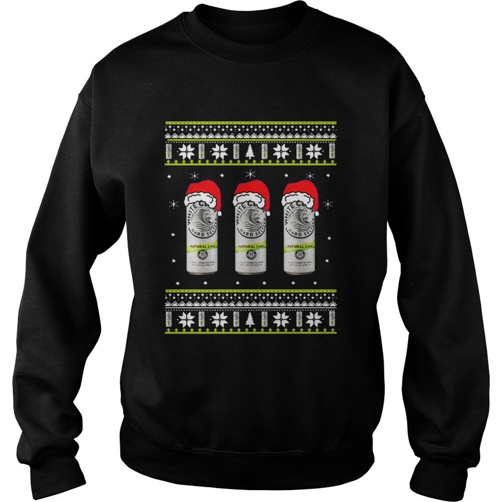 White Claw Natural Lime Ugly Christmas shirt