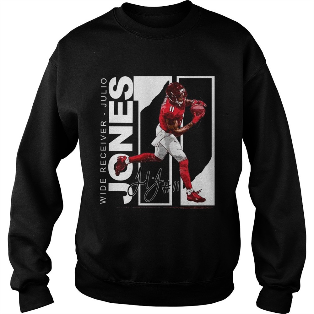 Wide Receiver Julio Jones Atlanta Football signature shirt