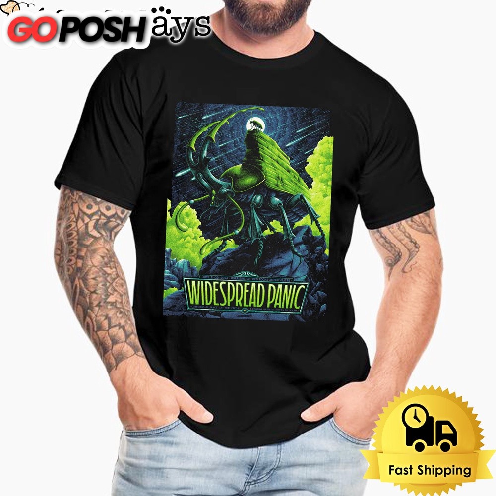 Widespread Panic June 21-23 2024 At Red Rocks Amphitheatre Unisex T-Shirt