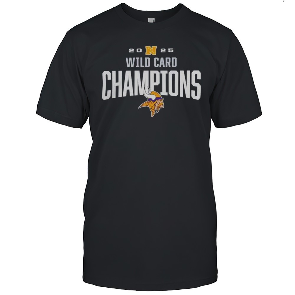 wild-card-champions-2025-minnesota-vikings-shirt-sda422xw Wild Card Champions 2025 Minnesota Vikings Shirt