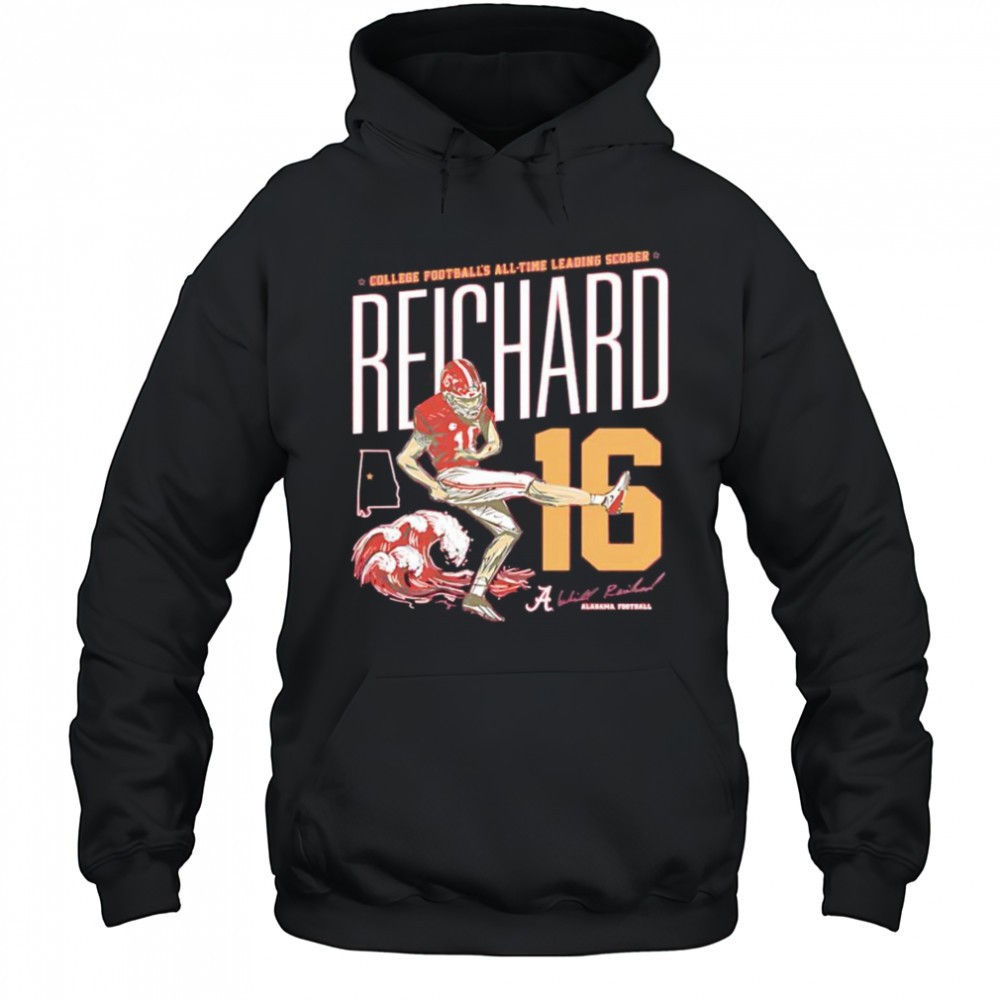 Will Reichard number 16 college footballs all-time leading scorer shirt