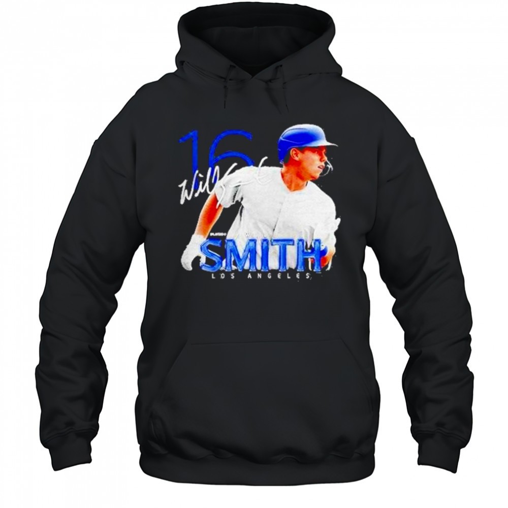 Will Smith 16 Los Angeles Dodgers Signature Shirt