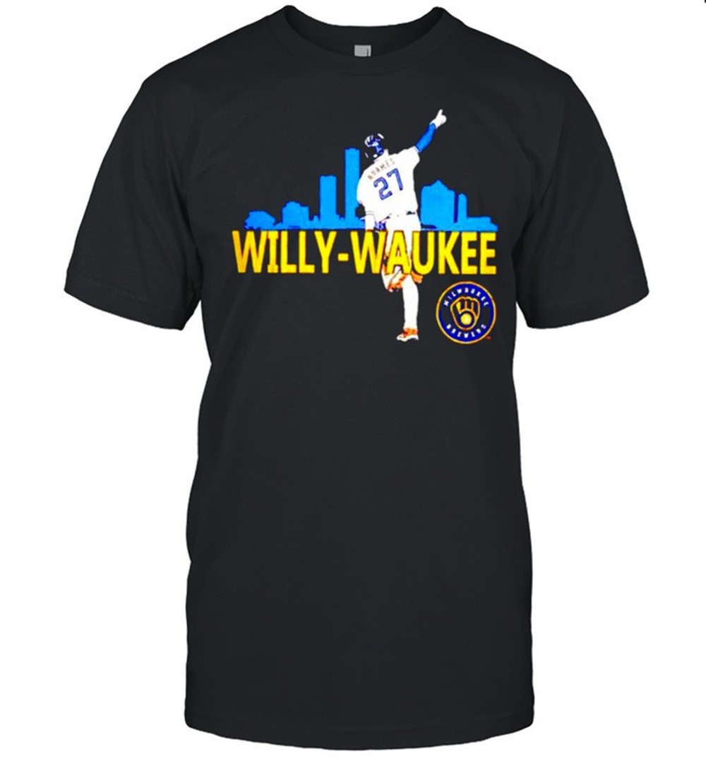 willy-waukee-milwaukee-brewers-t-shirt-fjxpioik Willy Waukee Milwaukee Brewers t-shirt