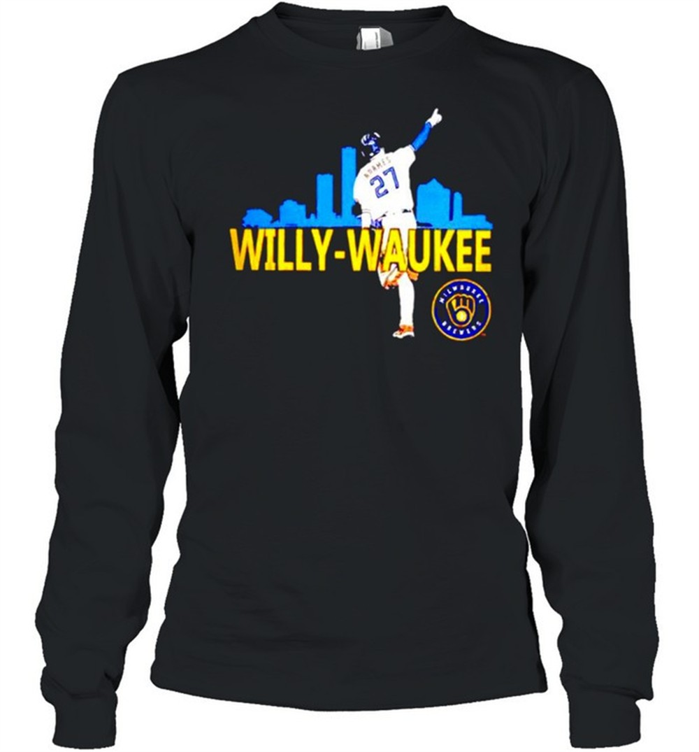 willy-waukee-milwaukee-brewers-t-shirt-fjxpioik Willy Waukee Milwaukee Brewers t-shirt