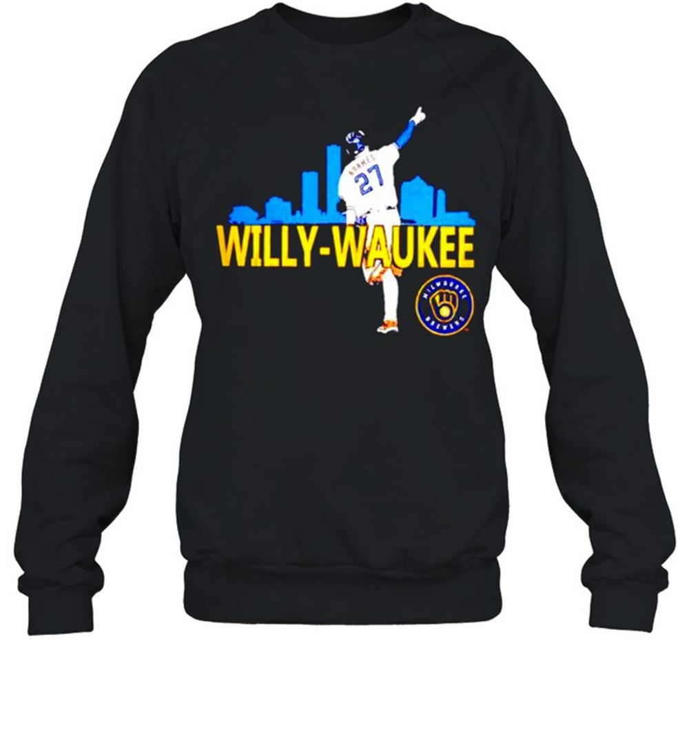 willy-waukee-milwaukee-brewers-t-shirt-fjxpioik Willy Waukee Milwaukee Brewers t-shirt