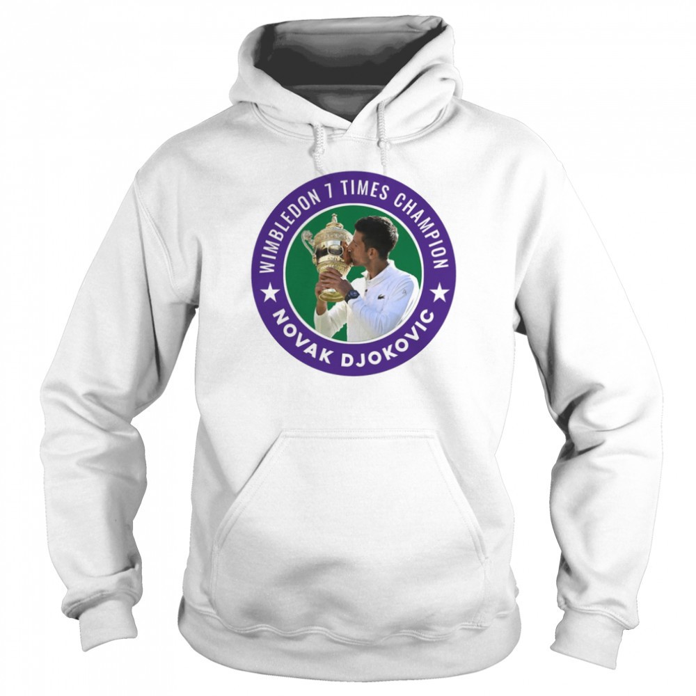 Wimbledon Champion 2022 Novak Djokovic shirt