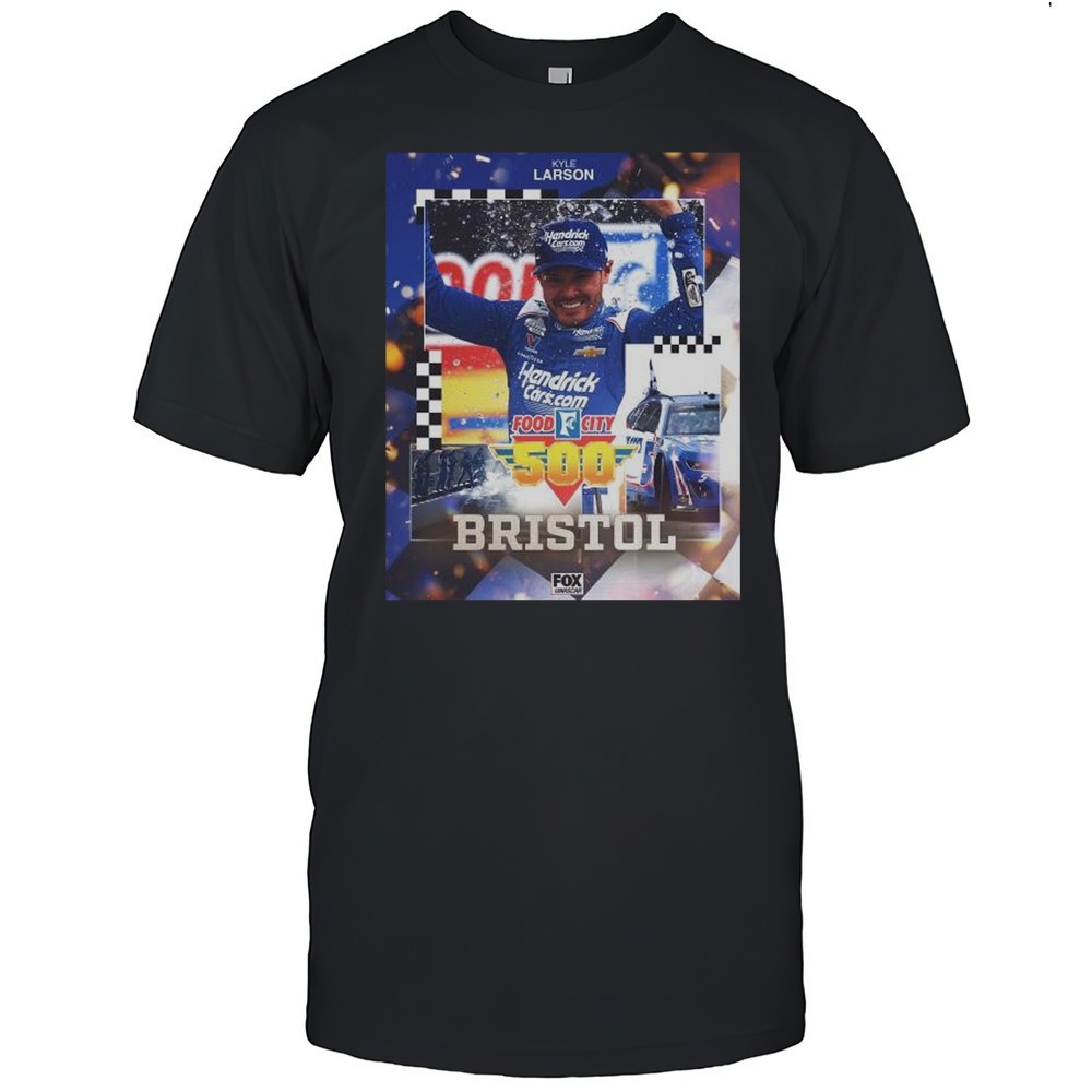 Win No. 2 For Kyle Larson In 2025 And The 31st Of His Career Food City 500 NASCAR 2025 T-shirt