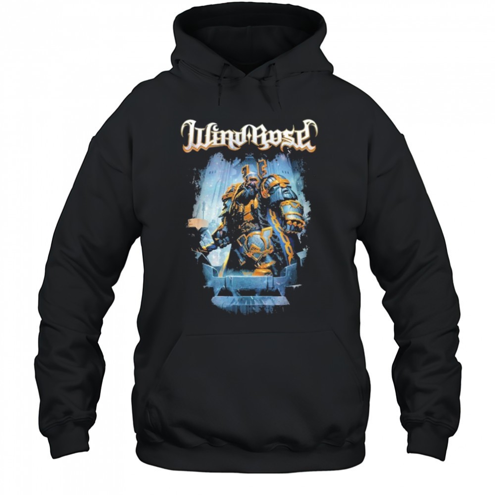 Wind Rose Authentic Dwarf Metal T-shirt