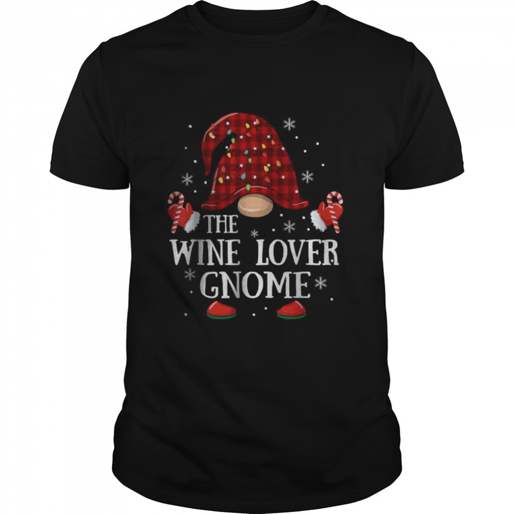 wine-lover-gnome-buffalo-plaid-matching-family-christmas-t-shirt-vl6sk8t4 Wine Lover Gnome Buffalo Plaid Matching Family Christmas T-Shirt