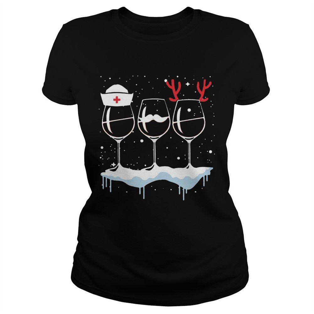 wine-nurse-christmas-shirt-n131wzox Wine Nurse Christmas shirt