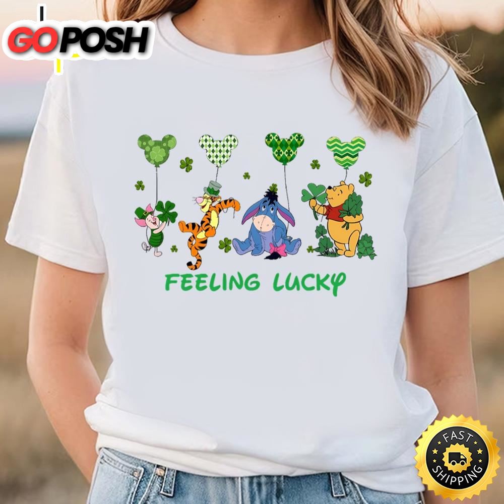 Winnie The Pooh And Friends Feeling Lucky Shirt