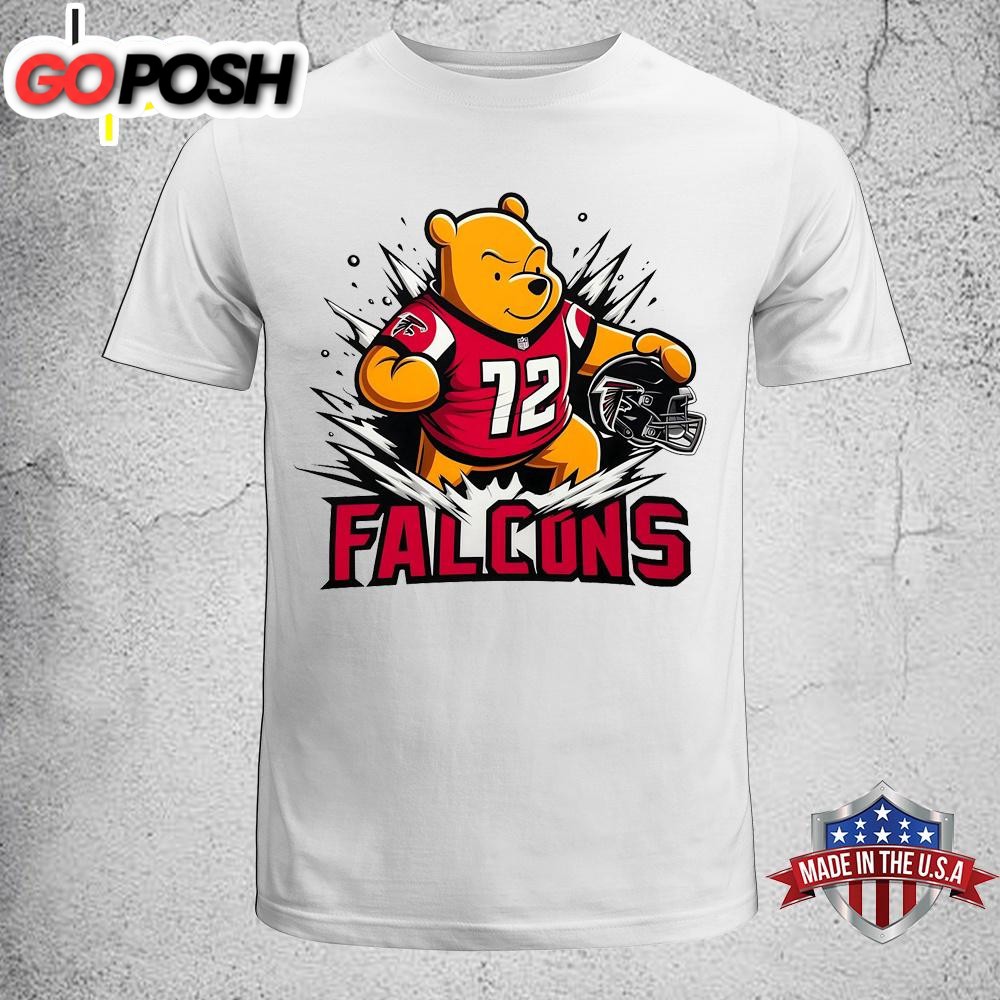 Winnie the Pooh Falcons NFL Unisex T-Shirt